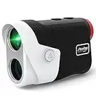 Golf Range Finder, Profey 6X Magnification Golf Laser Rangefinder with Slope Switch, 850 Yard Distance Range Finder, Flag Lock Pulse Vibration, Clear View, Gift Case