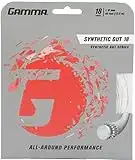 Gamma Synthetic Gut 16G Tennis String, White