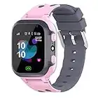 IzzDynno Kinder Smart Watch Digital Camera Uhr, Q16 wasserdichte Armbandspiel Smartwatch mit Spielen, Musikspieler, Schrittzähler Schritt, FM-Radios, Taschenlampen Rosa