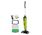 H2O iGO Cordless Steam Mop & Steam Cleaner – Steamer for cleaning Floors, Carpets, Windows, Upholstery, Kitchens & Bathrooms, All Purpose Cleaner for all your steam cleaning needs features 80 min running steam time and 1 litre water tank.
