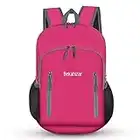 Bekahizar - Zaino da 20 l, ultra leggero, pieghevole, impermeabile, da viaggio, per sport, viaggi, arrampicata, per uomini, donne, bambini, Colore: rosa.