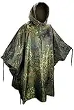 Mil-Tec Poncho antipioggia ripstop Flecktarn