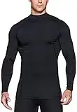 TSLA Herren Cool Dry Fit Langarm-Kompressionshemden, Athletic Workout Shirt, Active Sports Base Layer T-Shirt