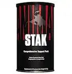 Animal Stak – Complete Natural Hormone Booster Supplement with Tribulus – Natural Testosterone Booster for Athletes – Contains Estrogen Blockers – 1 Month Cycle