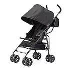 Pamo Babe Lightweight Stroller, Umbrella Stroller for Toddler,Compact & Foldable Travel Stroller for Infant Black
