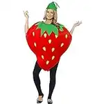 La moriposa Unisex Halloween Pumpkin Strawberry Moon Costume Dress Set Fruits Costume Suit with Hat