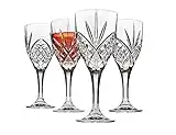 Godinger Wine Glasses Goblets, Shatterproof and Reusable Acrylic - Dublin Collection, Set of 4