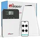 HiBoost Cell Phone Signal Booster for Verizon and AT&T, Cell Phone Booster for Home Cover Up to 4000 sq ft, Boost 4G 5G LTE on Brand 2/4/5/12/13/17, Support All Canadian Carriers-Bell, Rogers, Telus, Vidéotron, etc-IC Approved