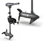 Newport Kayak Series 55lb Thrust Transom Mounted Saltwater Electric Trolling Motor w/LED Battery Indicator (24" Shaft)