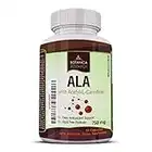 Alpha Lipoic Acid with Acetyl L Carnitine - Anti Aging Health & Wellness Formula with ALA & ALC Antioxidant Supplement To Support Healthy Blood Sugar, Nerve Health, Increase Energy: 60 Vitamin Complex Capsules