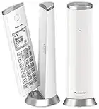 Panasonic KX-TGK212SP Telefono DECT Silver, Bianco Identificatore di chiamata