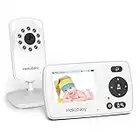 HelloBaby Monitor with Camera and Audio, 1000ft Long Range Video Baby Monitor-No WiFi, Night Vision, VOX Mode-Power Saving, 2.4'' Portable Travel Screen, Baby Safety Camera, for Baby/Pet, Plug & Play