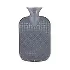 Fashy 2.0 Litre Antrazite Plain Hot Water Bottle