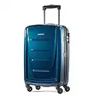 Samsonite Winfield 2 Bagage Rigide, Bleu foncé, Carry-on 20-inch, Winfield 2 Bagages Extensibles rigides avec roulettes pivotantes