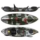 Cambridge Kayaks ES, Zander Selva Solo Kayak DE Pesca Y Paseo, RIGIDO,