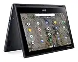 Acer Chromebook Spin 311 R721T-62ZQ 11.6" Touchscreen 2 in 1 Chromebook - 1366 x 768 - A-Series A6-9220C - 4 GB RAM - 32 GB Flash Memory - Shale Black - Chrome OS - AMD Radeon R5 Graphics - in-pl