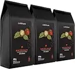 Caffeluxe Flavoured Ground Coffee - Natural Hazelnut 3 Pack (250g Per Bag)