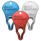 3 Pack Tick Remover Tool Portable, Tick Removal Tool for Pets, Humans and Animals, Safe and Portable, Pain-Free and Effective, Essential Tools for Outdoor Activities