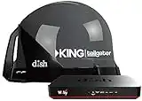 KING VQ4550 Tailgater Bundle - Portable Satellite TV Antenna and DISH Wally HD Receiver