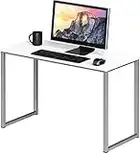 SHW Home Office 32-Inch Computer Desk, White