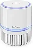 Pro Breeze Small Air Purifier HEPA - Air Purifier with True HEPA Filter, 99.7% Smoke, Dust, Pollen, with Night Light and Negative Ion Generator - Desktop Air Purifiers for Bedroom, Room, Home Office