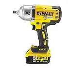 DEWALT DCF899HP2-QW - Llave Impacto a bateria sin escobillas XR 18V 1/2" Alto Par 950Nm con anillo de retención Li-Ion 5,0Ah con maletín TSTAK