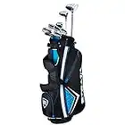 Callaway Golf Men's Strata Complete 12 Piece Package Set (Right Hand, Steel), Blue