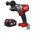 Milwaukee M18FPD2-0 18v Li-ion GEN3 Fuel Brushless Percussion Combi Drill 5Ah