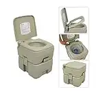 Palm Springs 5.3 Gallon Plastic Portable Flushing Toilet V2 - Camping & Outdoor Potty