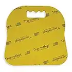 THERM-A-SEAT Sport Cushion Stadium Seat Pad, Yellow/Gold