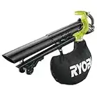 RYOBI - Souffleur aspiro-broyeur sans fil 18 Volts ONE+ - Brushless - 201km/h - OBV18