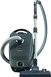 Miele Classic C1 Pure Suction Bagged Canister Vacuum, Graphite Grey - Portable, Household