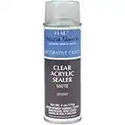 Plaid Clear Acrylic Sealer Aerosol Spray, 6 Ounce (Pack of 1), Matte
