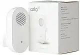 Arlo Certified Accessories | Arlo Chime 2, Audible Alerts, Built-in Siren, Customisable Melody, Connection Direct to Wi-Fi, Designed for Arlo Essential Wireless Video Doorbell Only, AC2001