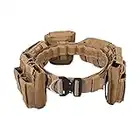 DAN DISCOUNTS Taktischer Gürtel, Militär Arbeitsgürte, Unisex Gürtel taktisch mit Taktisches Zubehör 5 in 1, Armee Security Warrior Belt für Draussen Sportarten Camping, (43ZM0136R16NZVQKH6FVY)