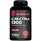 T-Rex Integratori Creatina Micronizzata Monoidrata 100 compresse da 1300mg - Integratore alimentare per massa muscolare e boost energetico pre workout