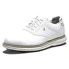 Footjoy Herren Traditions Golfschuh, weiß, 43 EU