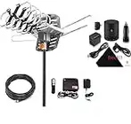 Ematic 150 Mile HH Antenna Extérieur antenne TV - Antennes TV (Extérieur, Aluminium, Noir, 1 m, FM, UHF, VHF, 241000 m)