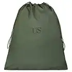 USGI US Military Barracks Cotton Canvas Laundry Bag, Olive Green