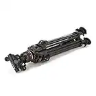 Manfrotto Nitrotech 608 Series Fluid Video Head with 645 Fast Twin Leg Aluminum Tripod & Mid-Level Spreader