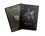 Mythical Creatures - Black Silver & Gold Edition Playing Cards by Gent Supply