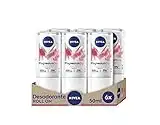 NIVEA MagnesiumDry Original Roll-on Deodorante 6 x 50 ml, Deodorante roll-on con Magnesio, Deodorante anti-traspirante senza Sali di Alluminio per una pelle asciutta