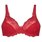 HUNKEMÖLLER Unwattierter Bügel-BH Diva - Tango red - 85D