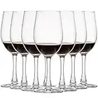 CREST [Set of 8, 12 Ounce] All-Purpose Wine Glasses, Classic