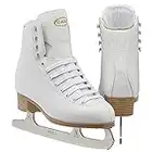 Jackson Ultima GAM G0111 Stella Girls White Figure Ice Skates - Kids 12