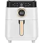 Air Fryer, ALLCOOL Airfryer Oven 8QT Large Air Fryer 1700W 8-in-1 with Touch Screen Air Fryers Dishwasher Safe Nonstick Basket Freidora de Aire 36 Recipes BPA & PFOA Free White Air Fryer