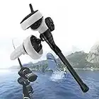 AMVR VR Fishing Game Grips for Oculus/Meta Quest 2, VR Fishing Rod and Reel Combo Accessories Playing Real VR Fishing Games, Enhanced Gaming Experience for quest 2 Accessories