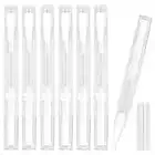 TANCUDER 10 PCS Bolígrafos Vacíos de Aceite de Uñas 3ml con Plumas de Torsión Transparente Tubo Líquido para Crecimiento de Pestañas Pluma Contenedor de Cosmético Vacío Twist Pen para Brillo de labio