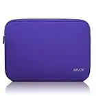 ARVOK 17 17.3 Pouces Housse Ordinateur Portable Pochette en Néoprène Protection Sacoche pour PC Chromebook Ultrabook Netbook Tablette (Violet)