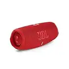 JBL Charge 5 Speaker Bluetooth Portatile, Cassa Altoparlante Wireless Resistente ad Acqua e Polvere IPX67, Powerbank integrato, USB, PartyBoost, Bass Radiator, Fino a 20h di Autonomia, Rosso